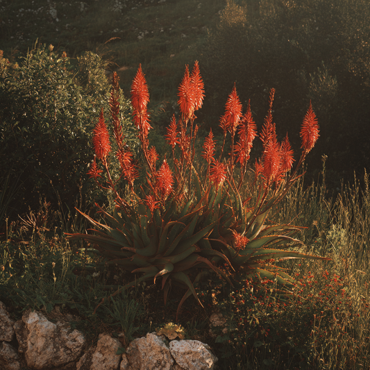 Aloe arborescens red